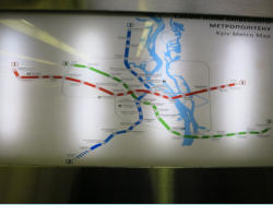 Ukraine, Kiev, Metro