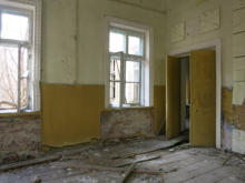 Ukraine, Tschernobyl, Dorf