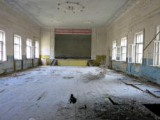 Ukraine, Tschernobyl, Dorf