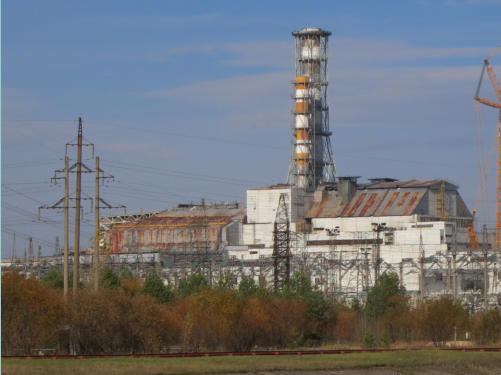Ukraine, Tschernobyl, Atomanlage