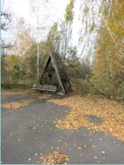 Ukraine, Prypjat, Festplatz