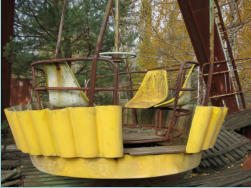 Ukraine, Prypjat, Festplatz