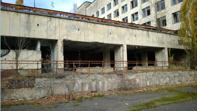 Ukraine, Prypjat, Hotel