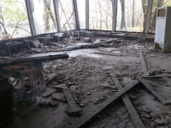 Ukraine, Prypjat, Kaffeehaus