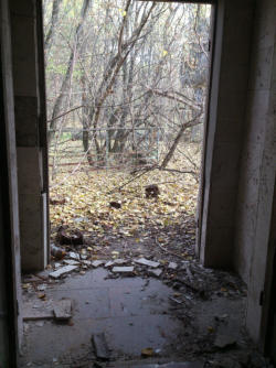 Ukraine, Prypjat, Kaffeehaus